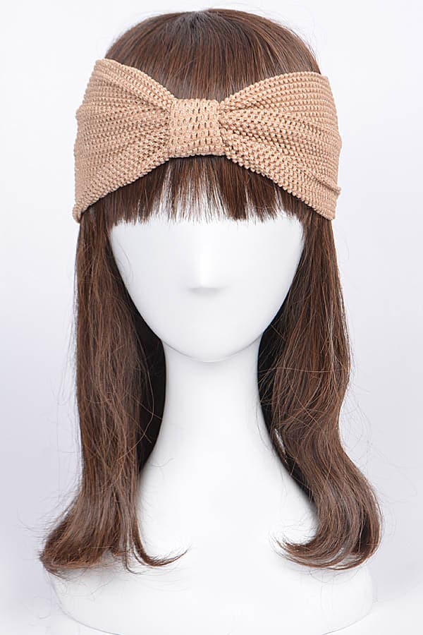 Pack of 6 Khaki 7828 Stylish Head Bands