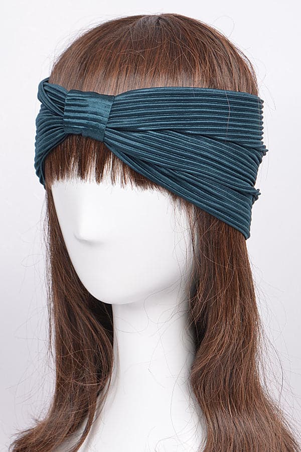 Set of 6 Green 5828 Head Bands