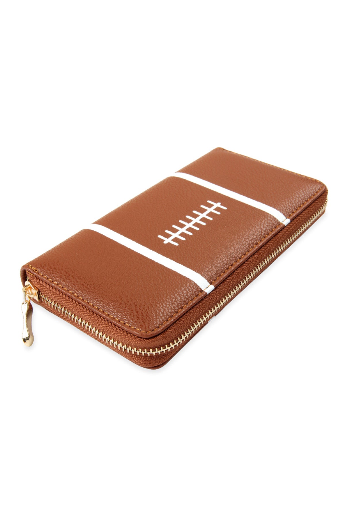 Set of 6 Football - themed Zipper Wallets for Convenient Storage
