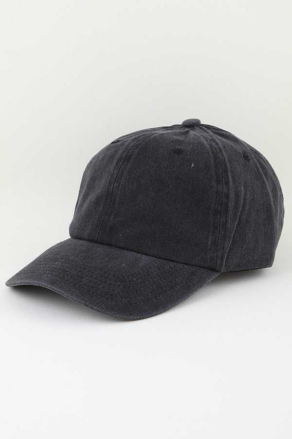 6-Pack of Gray Hollywood-Style Classic Caps