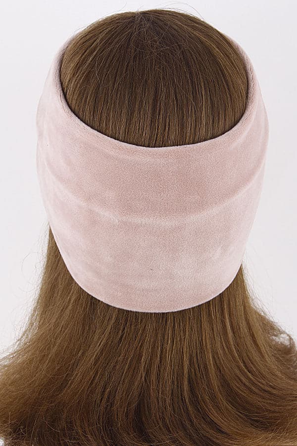 Set of 6 Taupe 218 Ribbon Winter Head Bands