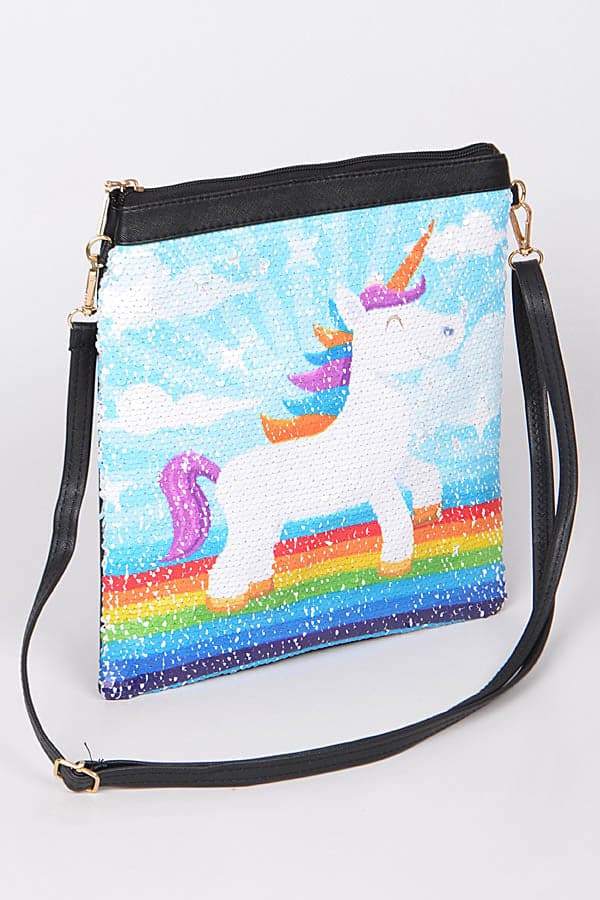 Blue Baby Unicorn Clutch - Set of 3