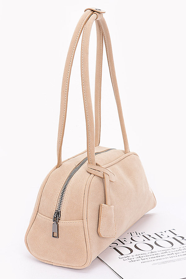 Set of 3 Black 1646 Faux Suede Sport Bags