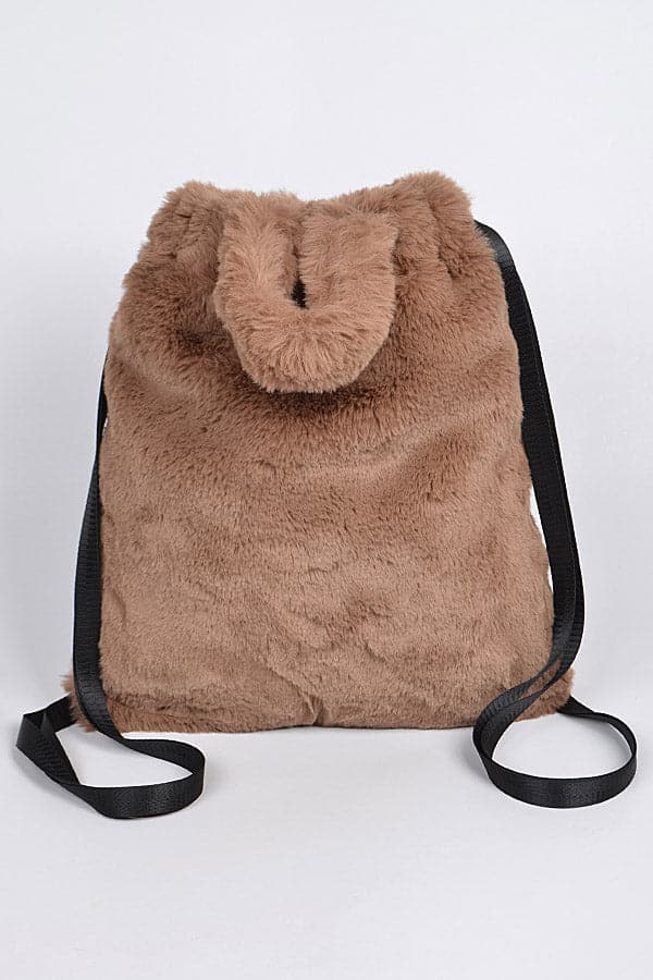 3-Pack of 8896 Multi - Purpose Khaki Fur Backpacks