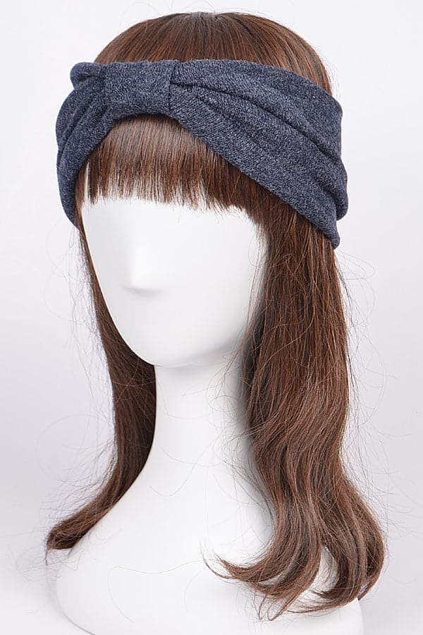 Navy Blue Head Bands - Pack of 6 for Versatile Style