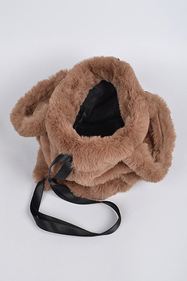 3-Pack of 8896 Multi - Purpose Khaki Fur Backpacks
