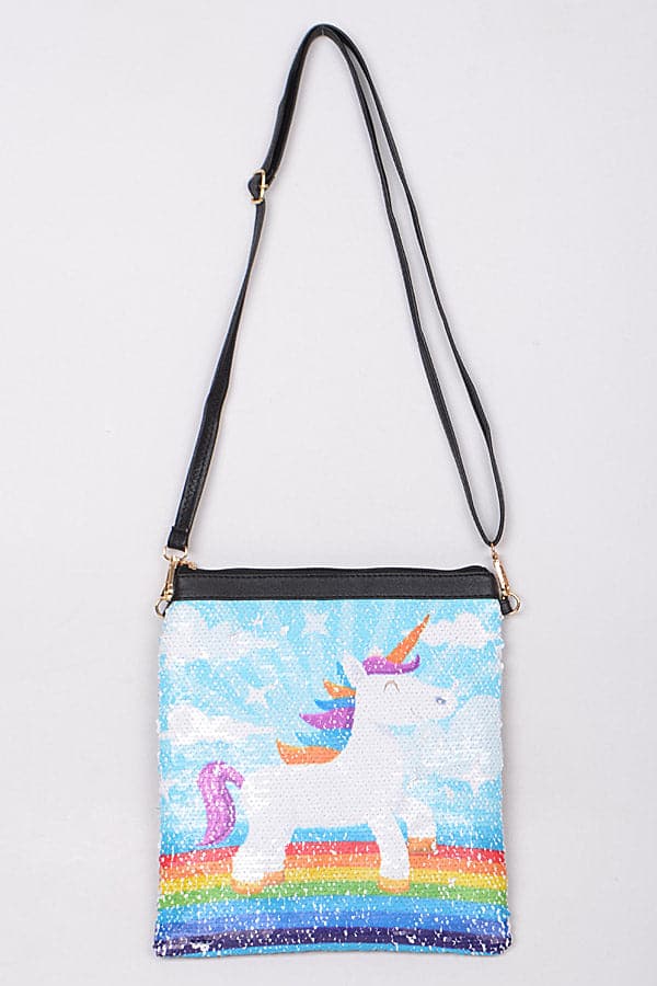 Blue Baby Unicorn Clutch - Set of 3