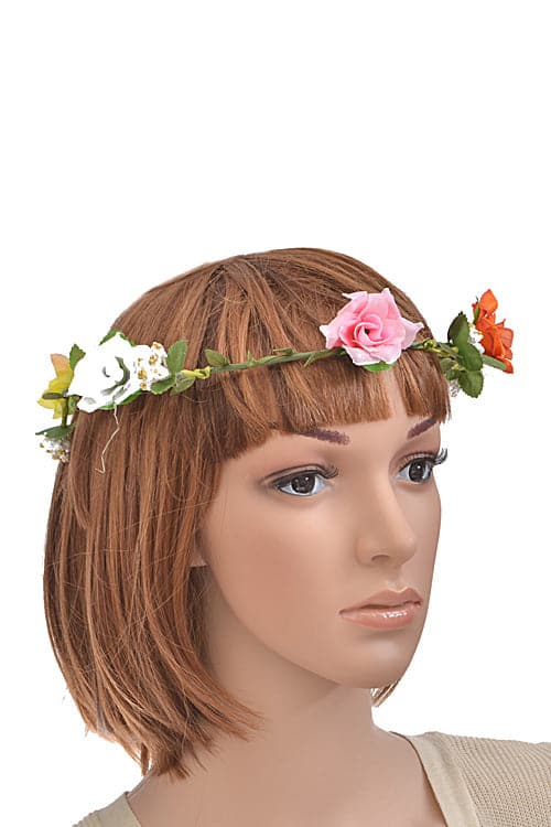 Pack of 6 Multicolor Hair Bands - Style No. 8521
