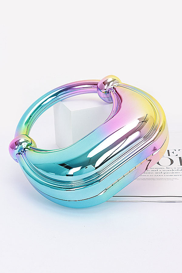 Multicolor Acrylic Case Bag - Set of 3