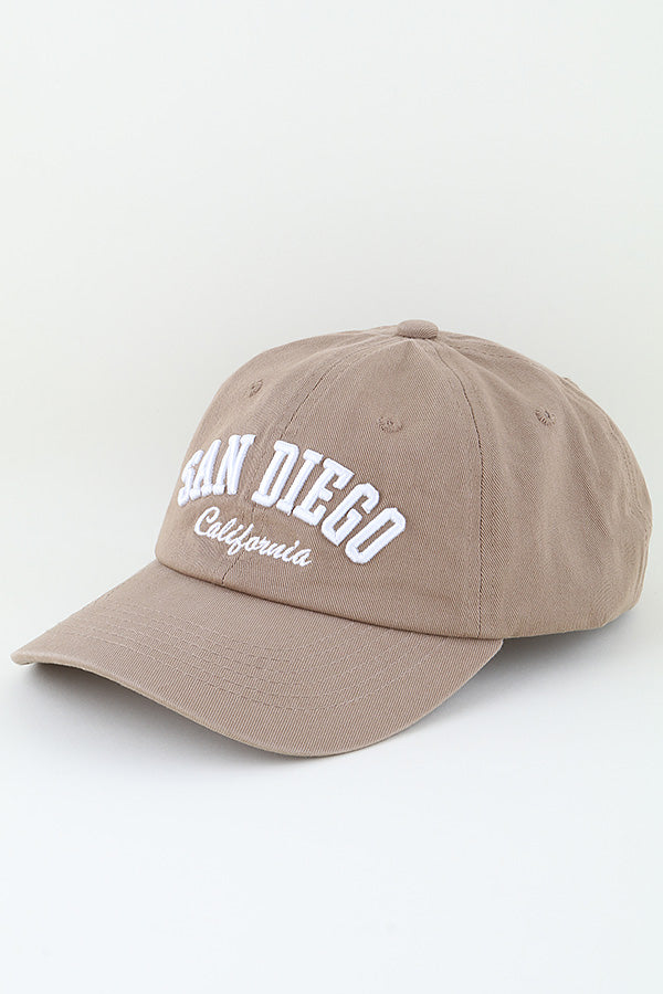 Pack of 6 San Diego Classic Style Khaki Caps
