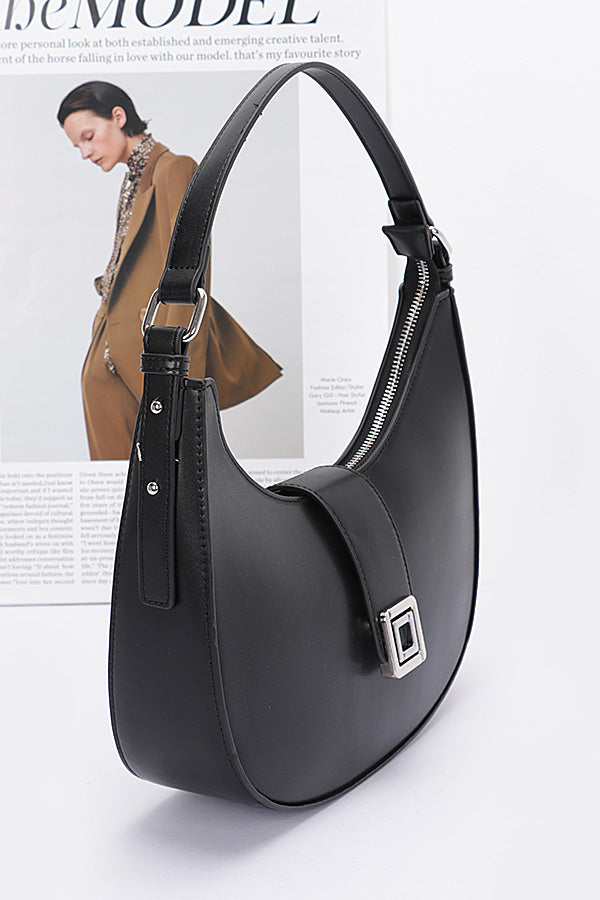 Pack of 3 Faux Leather Hobo Bags in Khaki Color 7336