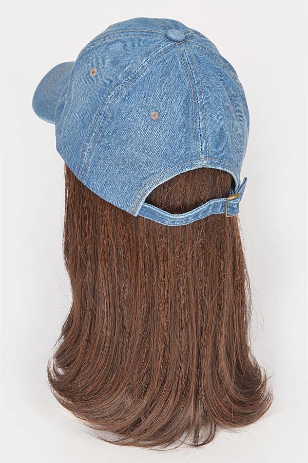6-Piece Pack of Light Blue 7771 Denim Caps