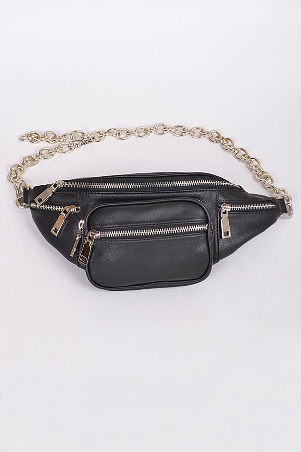 Set of 3 Stylish White 0896 Fanny Packs