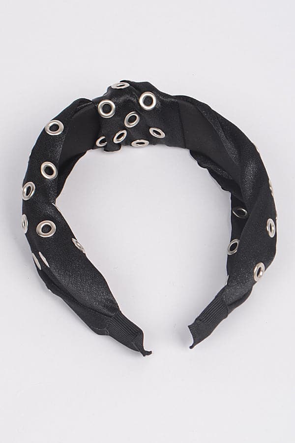 Black Multi - Material Head Band Pack of Six (0638 Model)