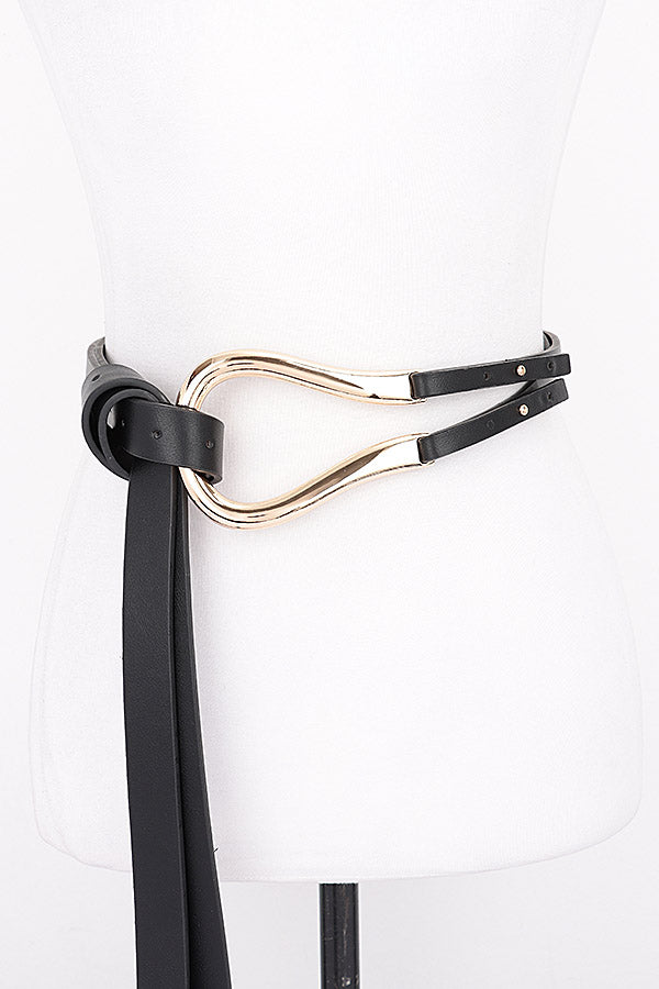 Set of 6 Pieces 8088 Black and Gold Metal Accessories