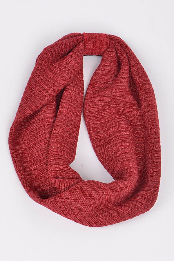 Pack of 6 Burgundy Head Bands - Style 0728