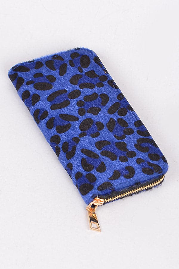 Set of 3 Stylish 7612 Brown Leopard Pint Wallets