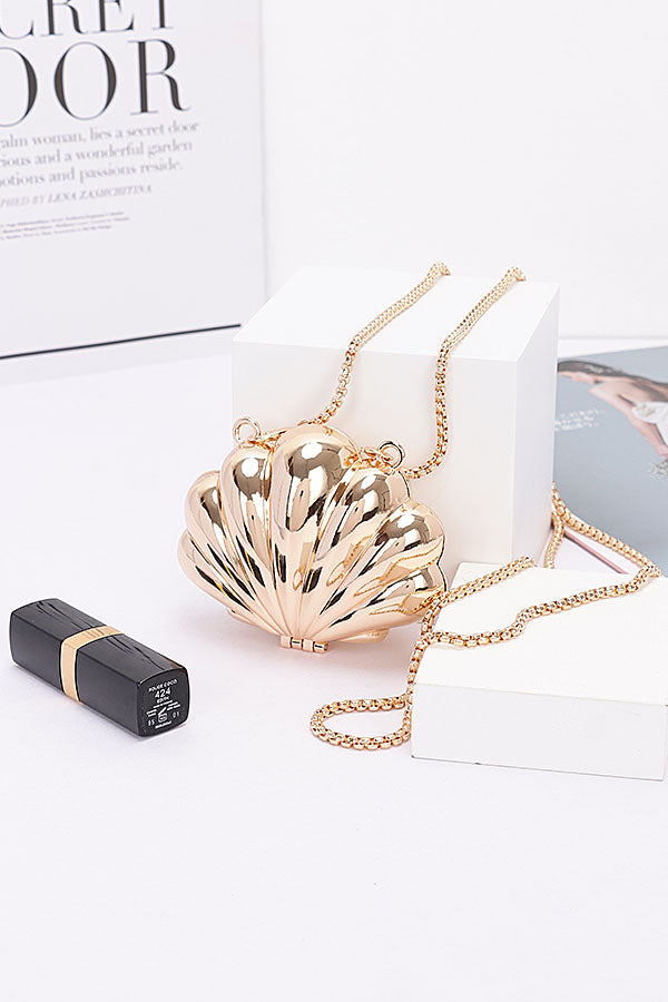 Pack of 3 Mini Gold Metal Clutches - Style 8511