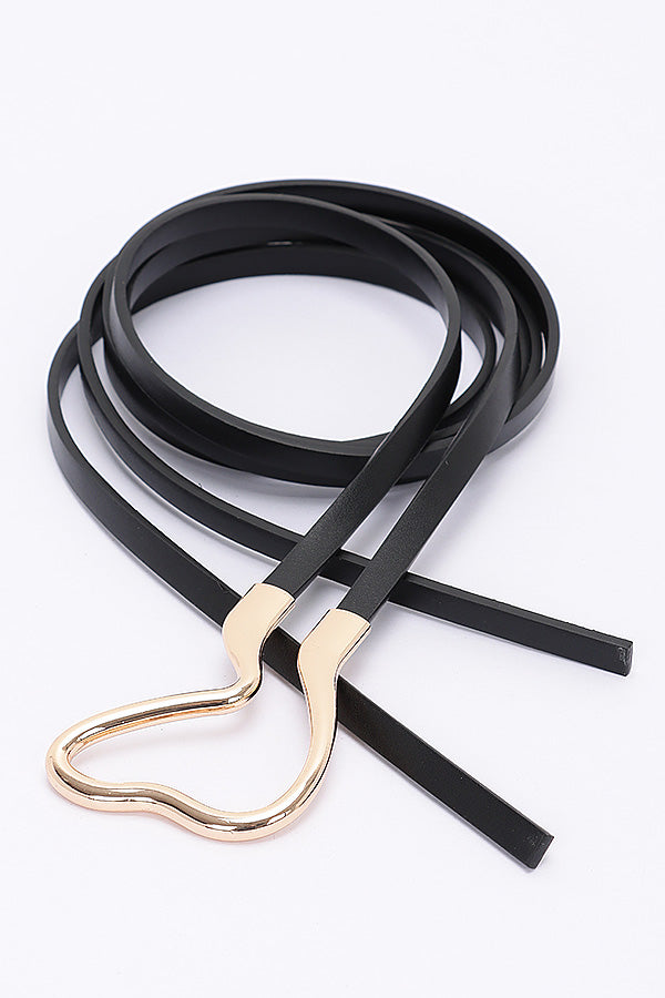 6-Pack of 2588 Camel Metal Buckle Wrap Belts