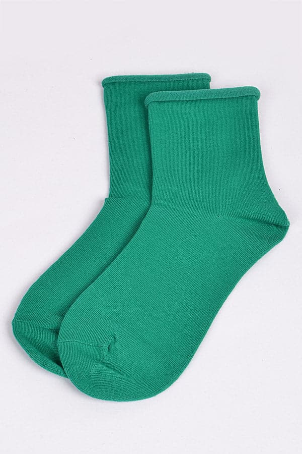 Pack of 6 Socks in Vibrant Green - Style 6238
