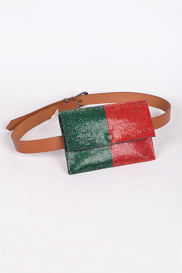 3-Pack of Shiny Adjustable 7.5W*5H Camel Fanny Packs