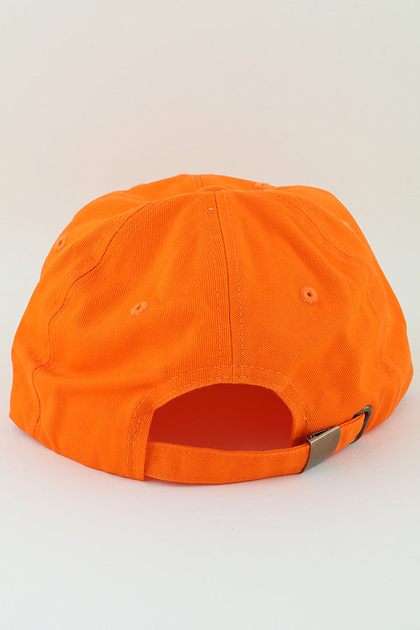 Classic Mustard Los Angeles Palm Tree Caps - Set of 6