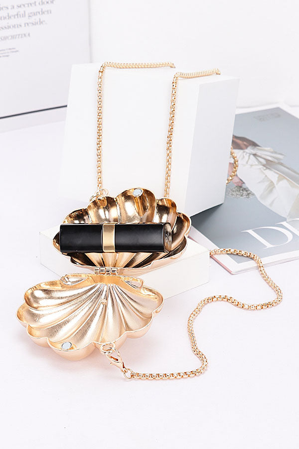 Pack of 3 Mini Gold Metal Clutches - Style 8511