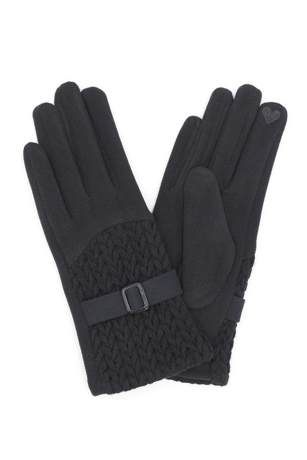 Pack of 6, Smart Touch Gloves in Elegant Black Color (0800 Model)