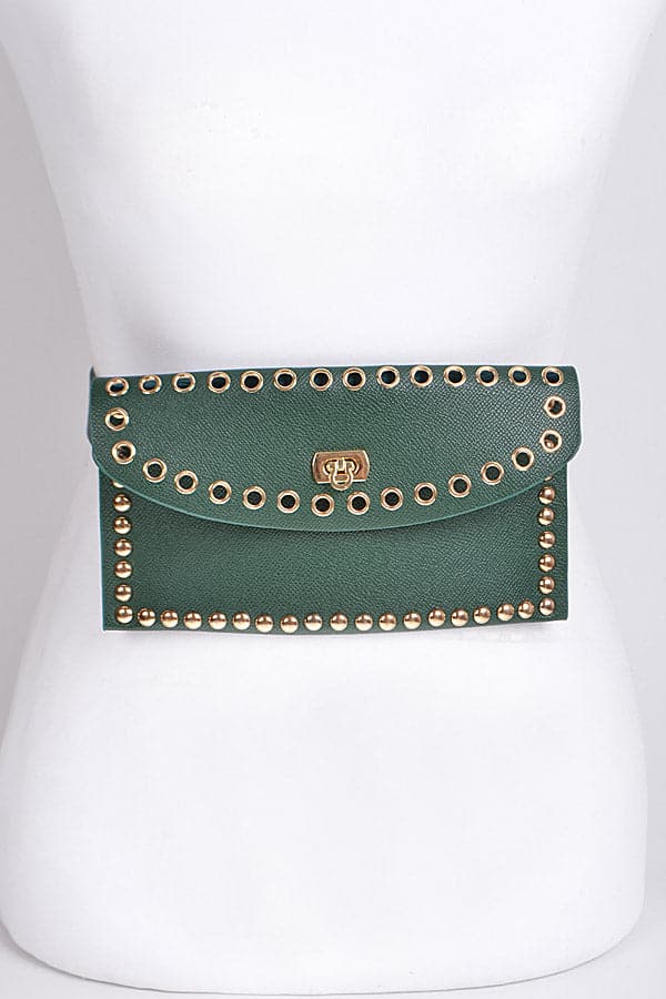 Pack of 3 Vibrant 4117 Green Fanny Packs