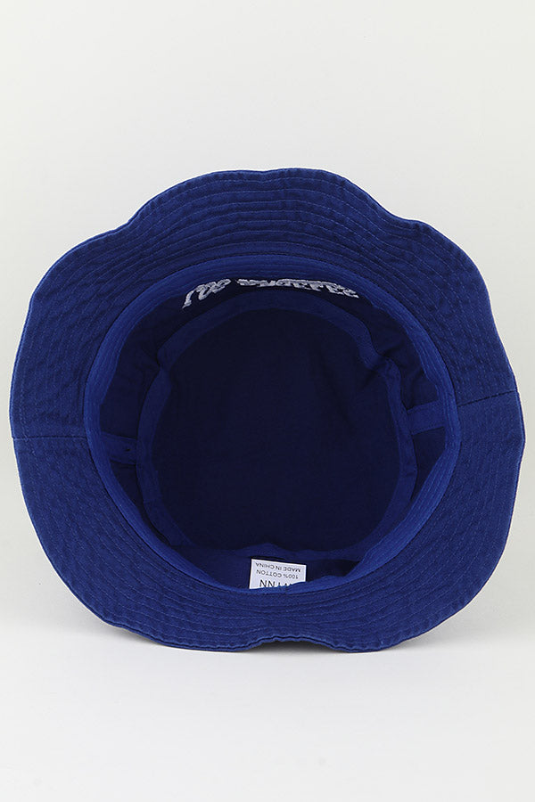 Navy Blue Bucket Hats from Los Angeles, California - Pack of Six Stylish Headwear