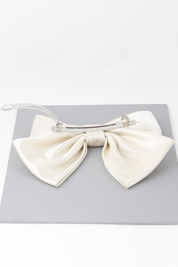 Pack of 6 Classic 0868 Black Ribbon Hair Clips