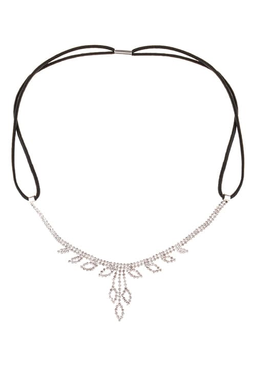 Set of 6 Fashionable Rhinestone Embellished Headbands for Stylish Look