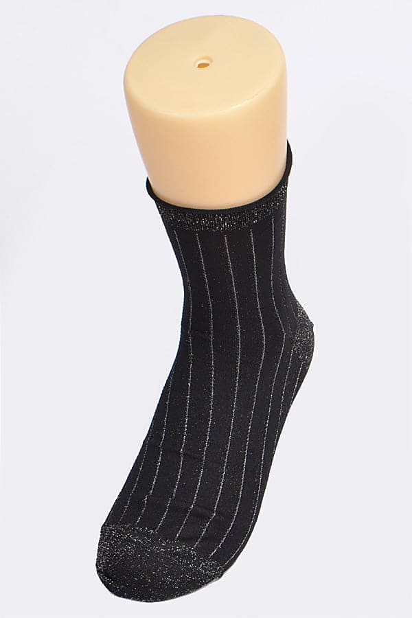 Pack of 6 Khaki Striped Socks - Style 9238
