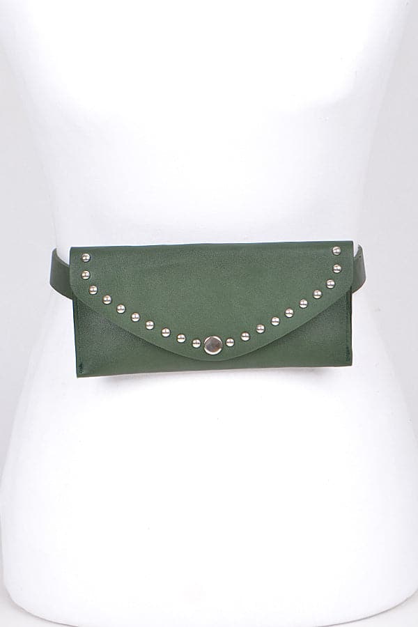 Set of Three 3217 Green Fanny Packs