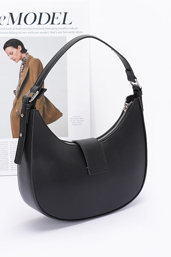 Pack of 3 Faux Leather Hobo Bags in Khaki Color 7336