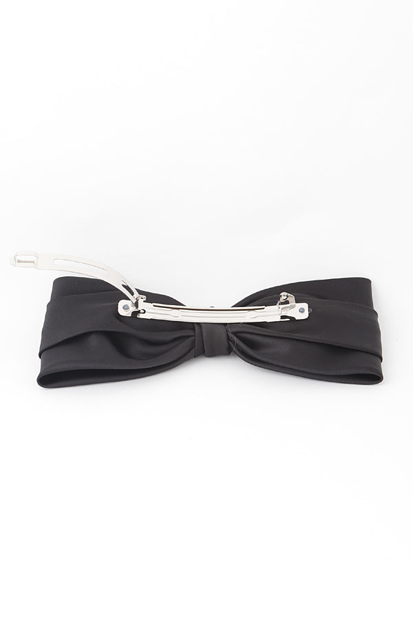 Set of 6 Bejeweled Butterfly Hair Clips in Classic Black (7768 Model)