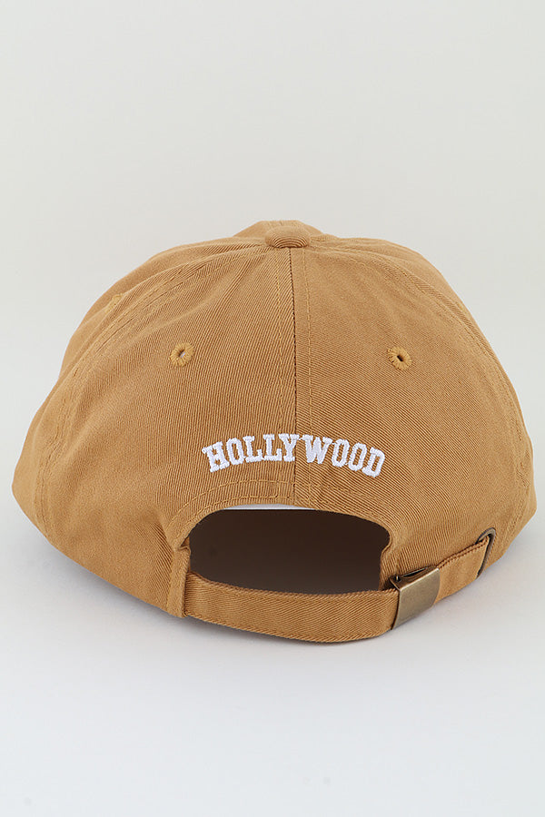 Classic Black Hollywood California Caps - Set of 6