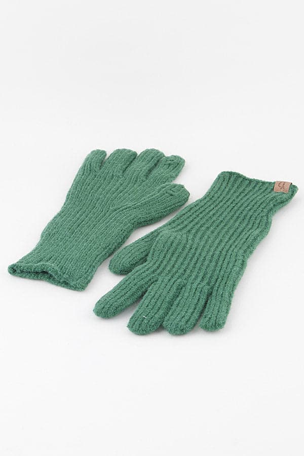 Pack of 6 Straight Knit Gloves in Taupe Color - Product Code 421022
