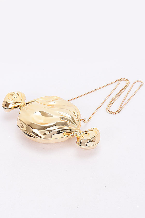 Set of 3 Gold-Toned 8446 Acrylic Case Bags