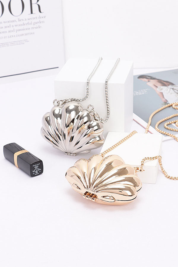 Pack of 3 Mini Gold Metal Clutches - Style 8511