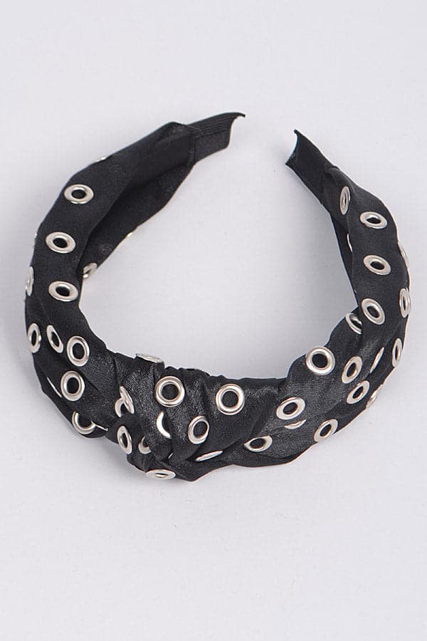 Black Multi - Material Head Band Pack of Six (0638 Model)