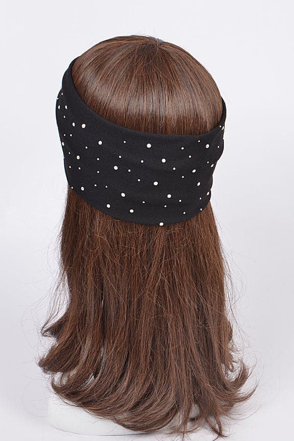Set of Six Beige 2728 Head Bands