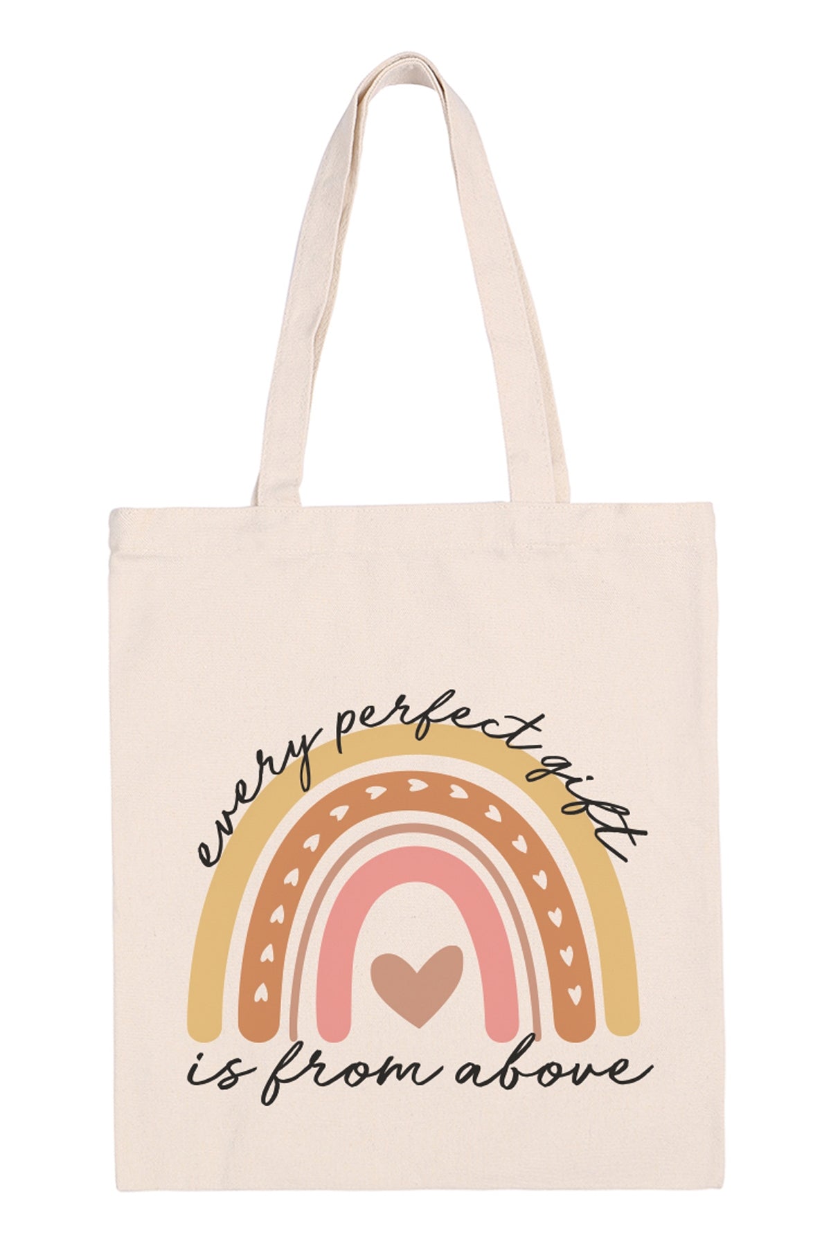 Set of 6 Every Ideal Present Printed Tote Bags for Daily Use
