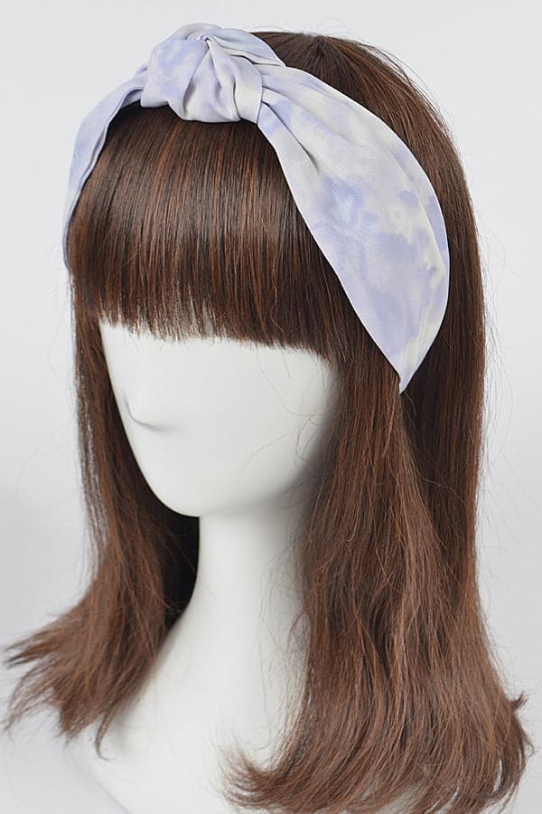 Pack of 6 Purple Tie - Dye 3202 Headbands