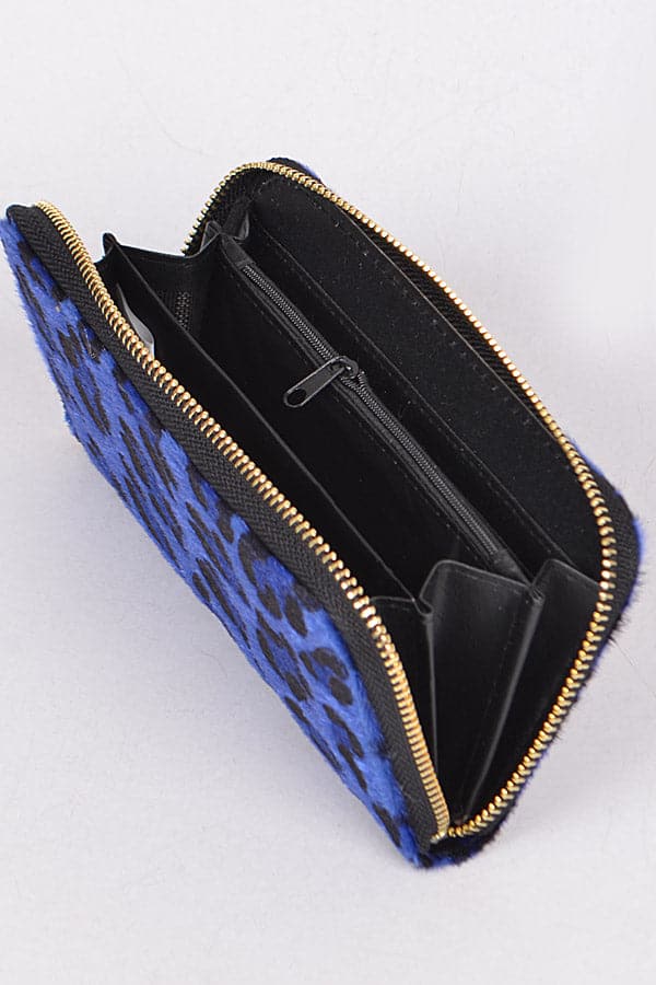 Set of 3 Stylish 7612 Brown Leopard Pint Wallets