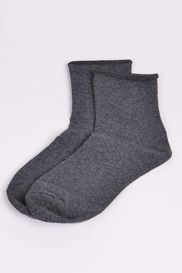 Gray Socks - Pack of 6 (Style 6238)