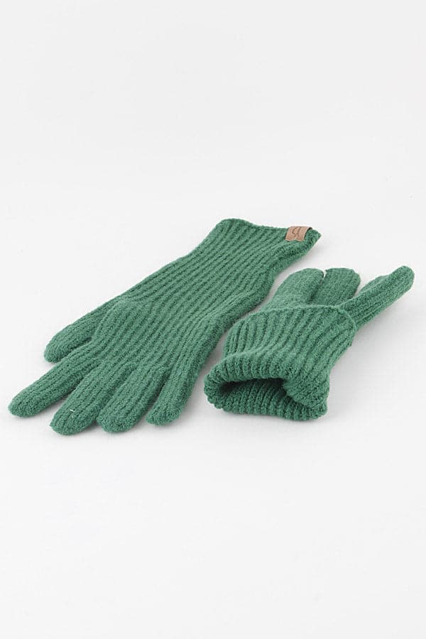 Pack of 6 Straight Knit Gloves in Taupe Color - Product Code 421022