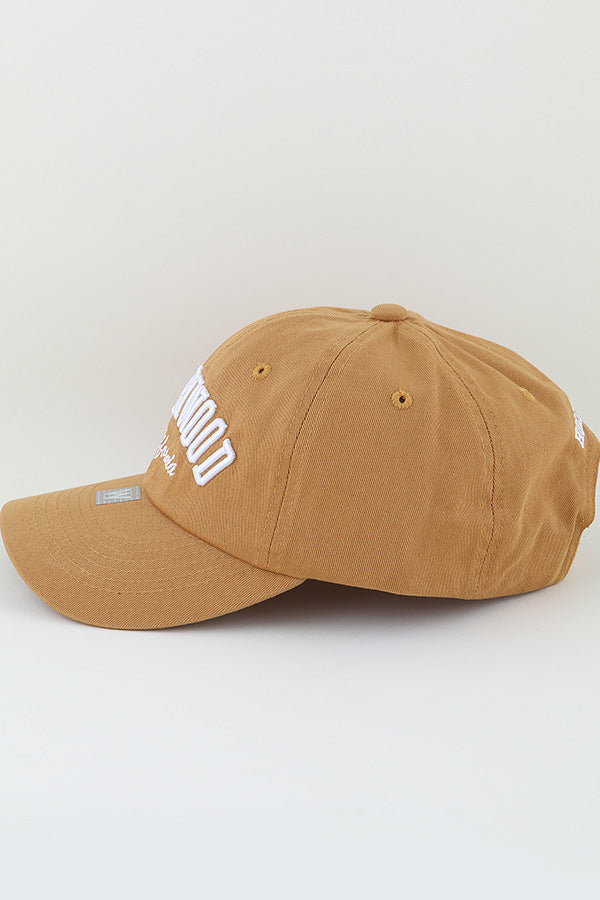 Classic Black Hollywood California Caps - Set of 6