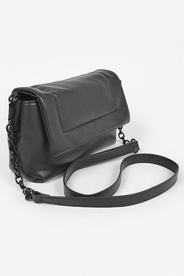 Set of Three 8645 Lavender Faux Leather Shoulder Bags