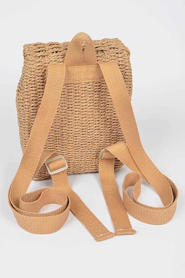 Pack of 3 - 3701 Woven Cotton Khaki Backpacks